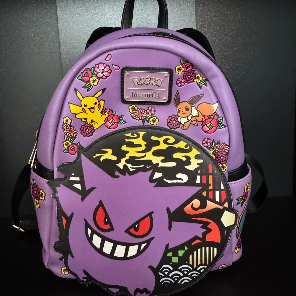 Loungefly Purple Pokémon Backpack